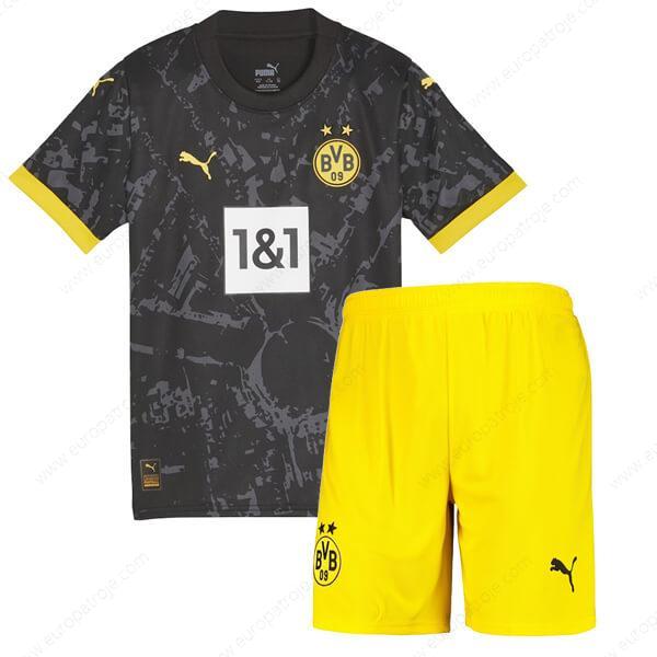 Borussia Dortmund Away Fodbold Børnesæt 23/24