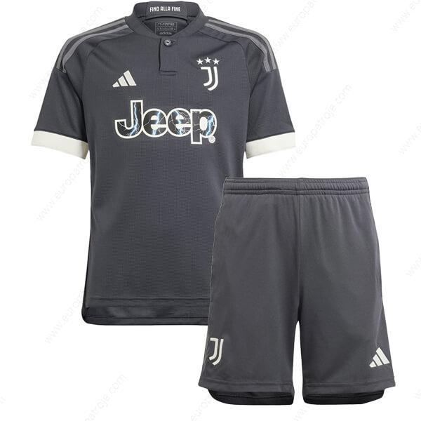 Juventus Third Fodbold Børnesæt 23/24