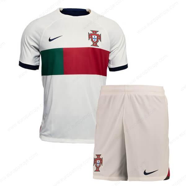 Portugal Away Fodbold Børnesæt 2022