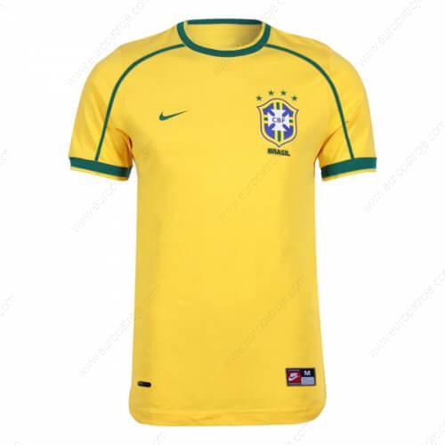 Retro Brasilien Home Fodboldtrøjer 1998