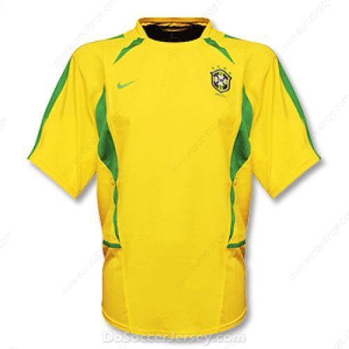Retro Brasilien Home Fodboldtrøjer 2002