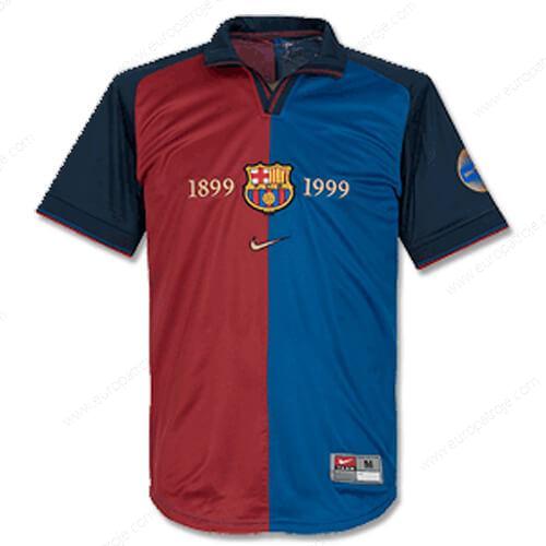 Retro FC Barcelona Centenary Home Fodboldtrøjer 1999
