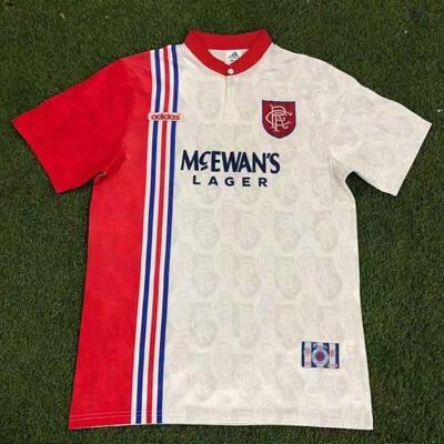 Retro Rangers Away Fodboldtrøjer 96/97