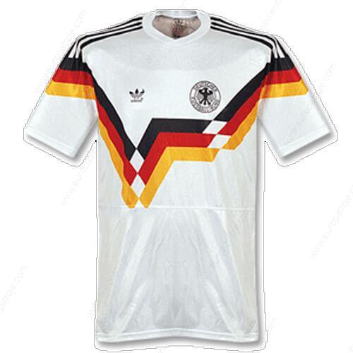 Retro Tyskland Home Fodboldtrøjer 1990