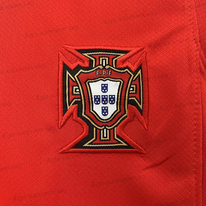 Billige Portugal Hjemmebane Børne fodboldsæt 24/25 – UEFA Euro 2024